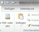 PDF-Button in Word 2010 anzeigen